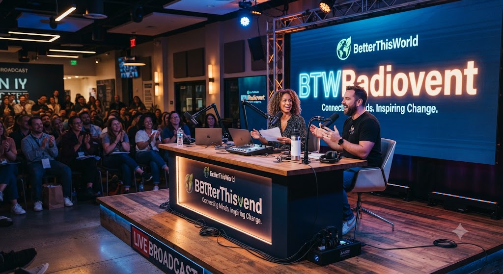 Btwradiovent event by betterthisworld