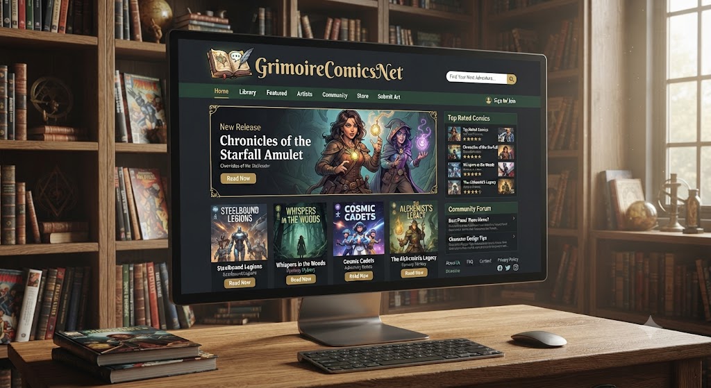 GrimoireComicsNet