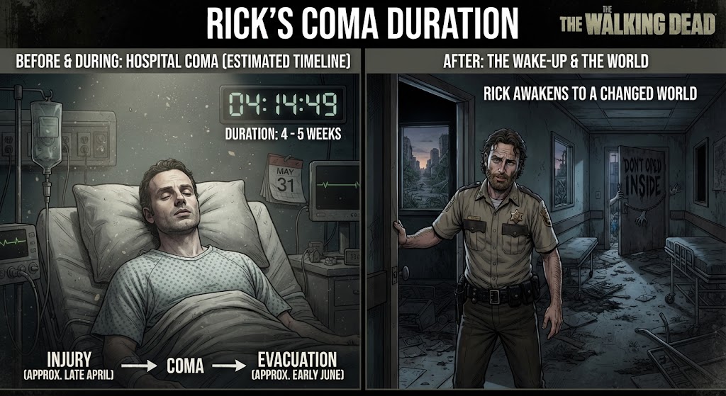 How Long Was Rick in a Coma