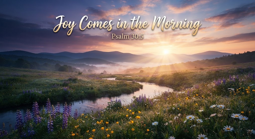 Joy Comes in the Morning Verse