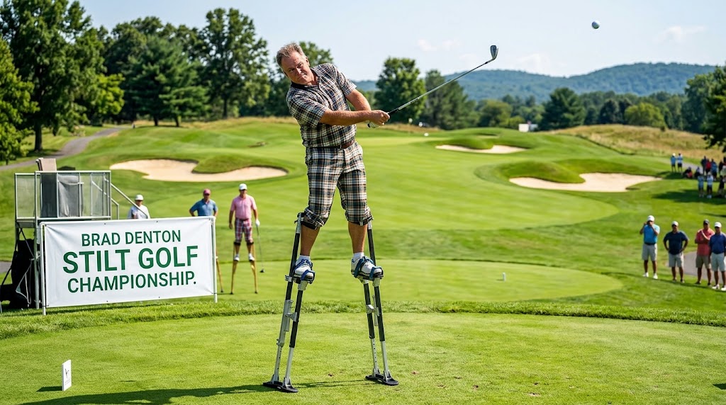 Brad Denton Stilt Golf
